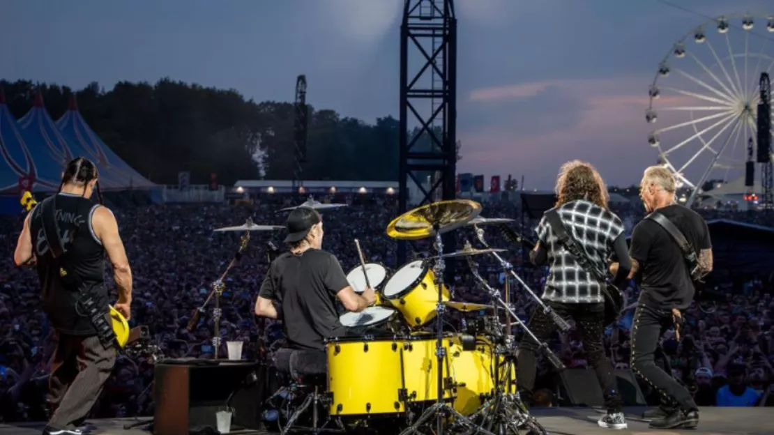 Metallica accusés de "nuisances sonores" pendant un concert